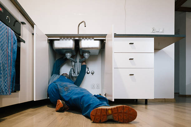 Professional Drain Cleaning technician working in Belspring, VA